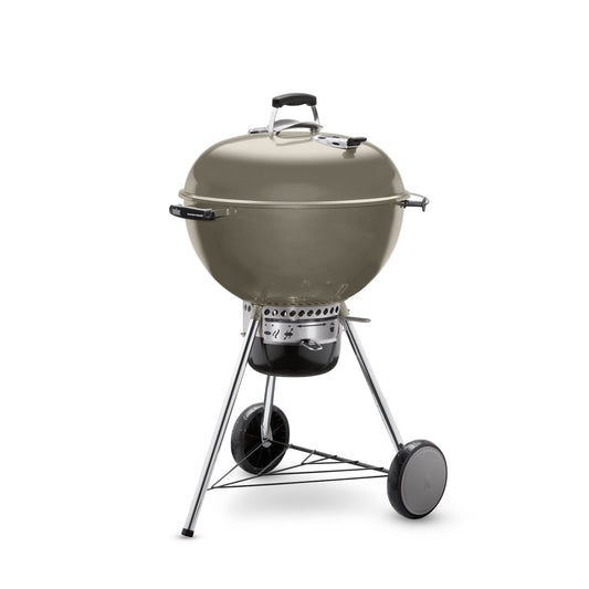 Weber Master Touch GBS C-5750 57cm Charcoal BBQ - Smoke Grey - Free Weber Rapidfire Chimney Charcoal Starter Set Included